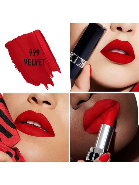 dior rouge double rouge|dior rouge 999 velvet.